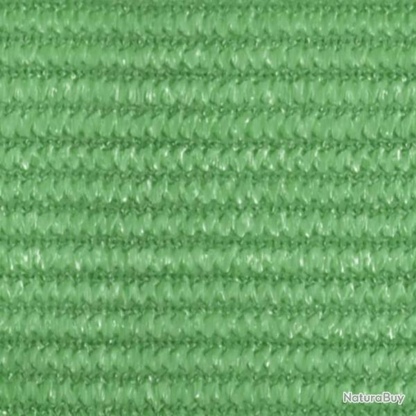 Voile d'ombrage 160 g/m Vert clair 4,5x4,5 m PEHD 311277