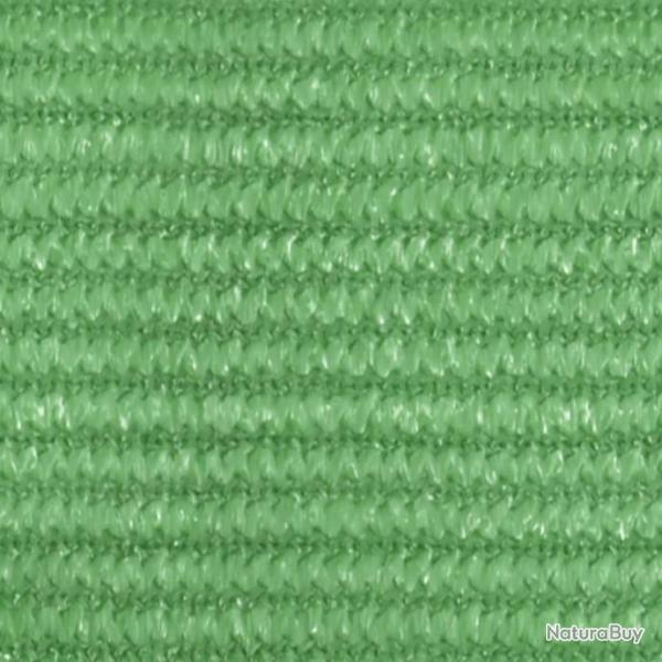 Voile d'ombrage 160 g/m Vert clair 4,5x4,5 m PEHD 311277