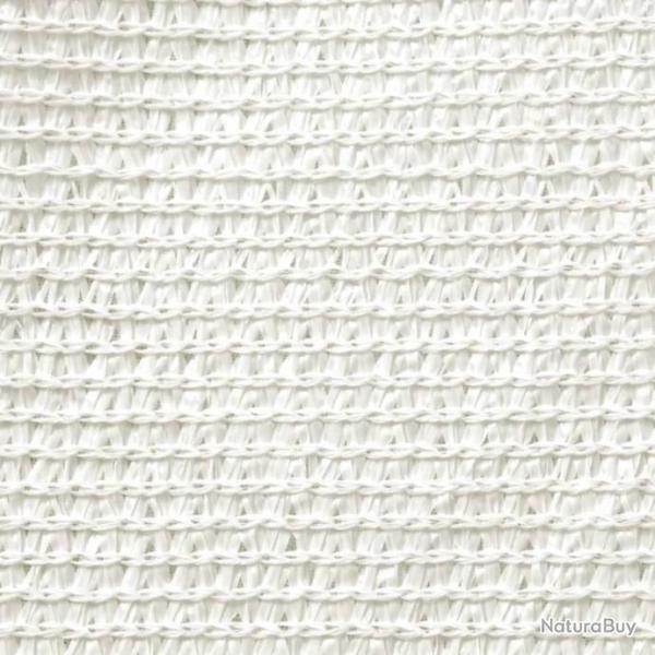 Voile d'ombrage 160 g/m Blanc 3/4x2 m PEHD 311268