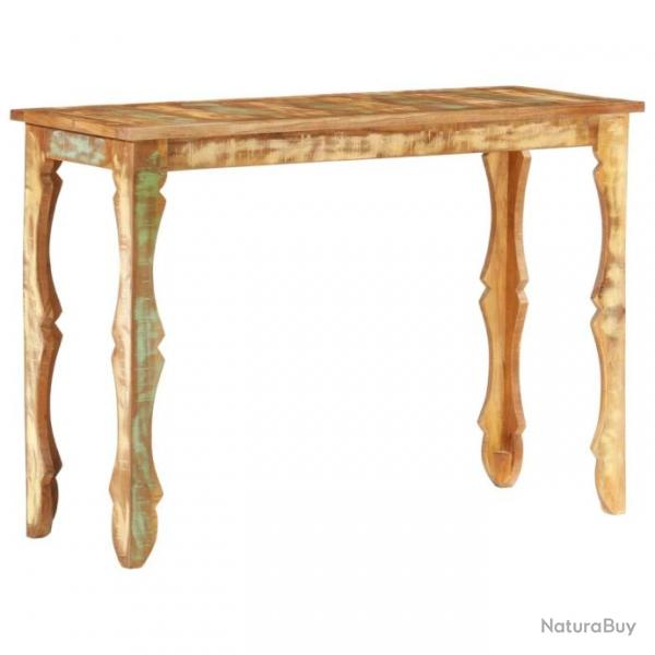 Table console 110x40x76 cm Bois de rcupration massif