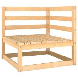 Salon de jardin 2 pcs avec coussins Bois de pin massif 805745