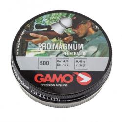 Plombs Gamo « Tête POINTUE » Cal 5.5 mm  Boite de 500
