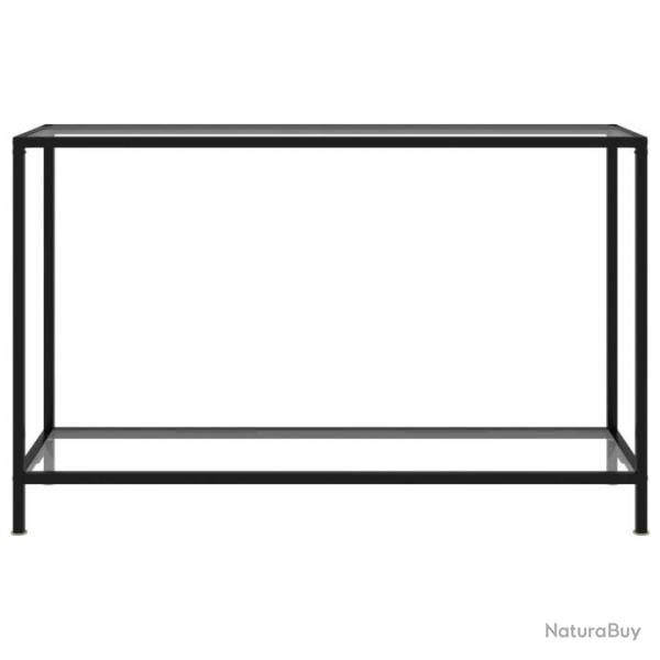 Table console Transparent 120x35x75 cm Verre tremp 322839