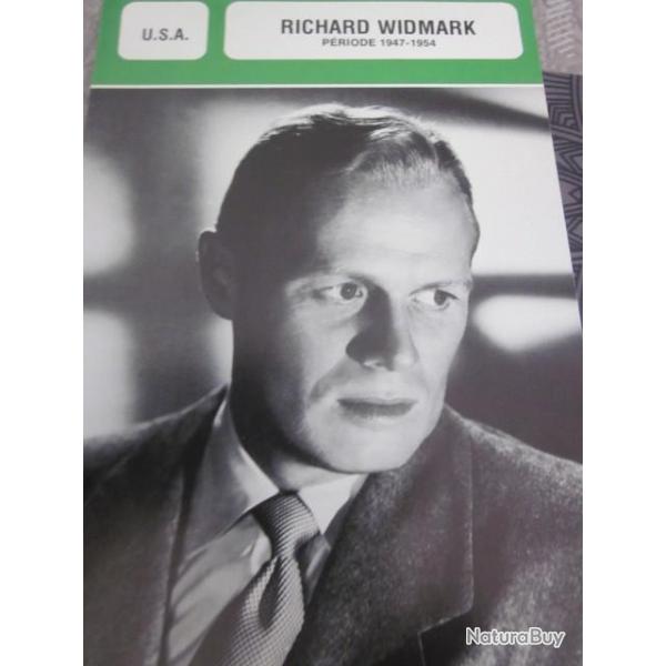 fiche cinema richard widmark   usa