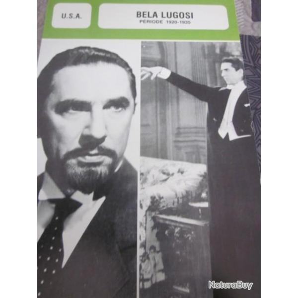 fiche cinema  bela lugosi   usa