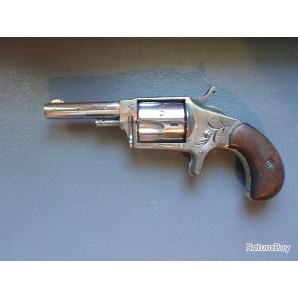 Joli revolver amricain Ranger n2 en 32 RF grav d'usine