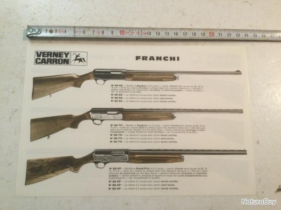 Catalogue de la Manufacture d'Armes Verney-Carron Frères