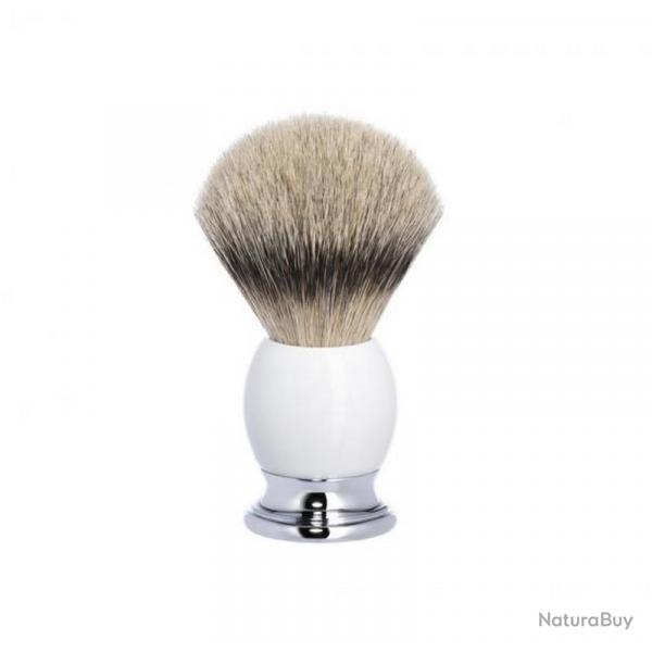 Blaireau "Sophist", Manche porcelaine, Poils pur argent [Mhle]