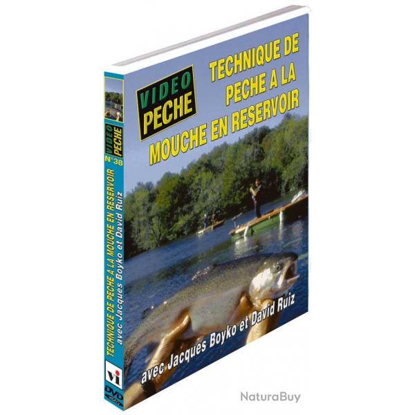Technique de pche  la mouche en rservoir avec Jacques Boyko - Pche a la mouche - Vido Pche