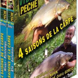 4 saisons de la carpe : Techniques et stratégies avec Nicolas MIGEON, Philippe MAHIN, Yahn GIULIOT..