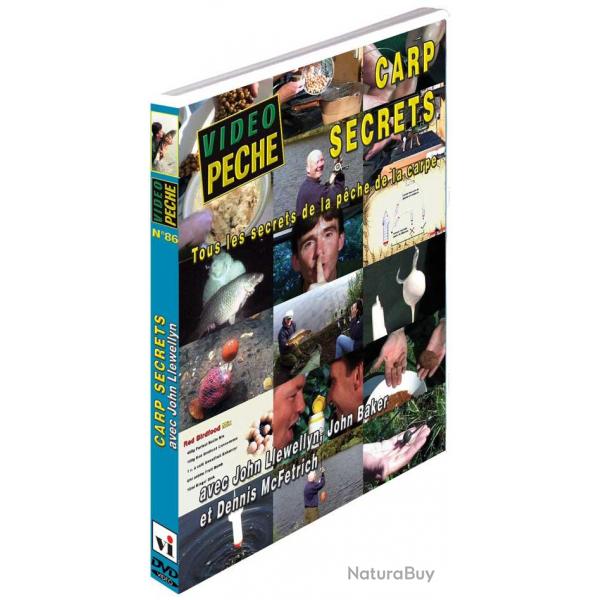 Carp secrets avec John Llewellyn, John Baker et Dennis Mc Fetrich - Pche de la carpe - Vido Pche