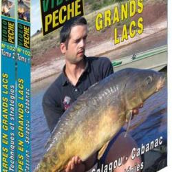 Carpes en grands lacs : St Cassien - Salagou - Cabanac (2 DVD) avec Nicolas Migeon - Pêche de la car