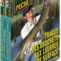 Traque des brochets aux leurres de surface (2 DVD) avec Alban Choinier - Pêche des carnassiers - Vid
