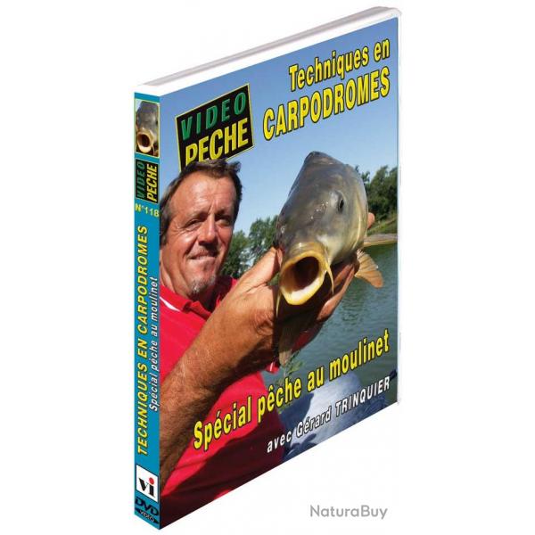 Techniques en carpodrome : Spcial Moulinet avec Grard Trinquier - Pche au coup - Vido Pche