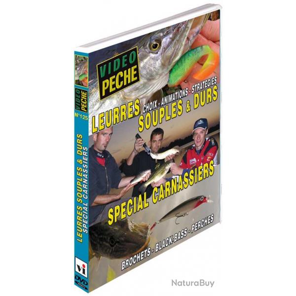 Leurres souples & durs spcials carnassier : Brochets - Black-bass - Perches avec Mathieu Couradeau 