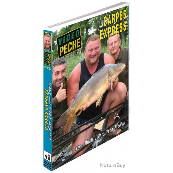 Carpes express avec J-Marc Lebreton, Yann Giulio, Nicolas Migeon et Mitch Smith - Pche de la carpe 