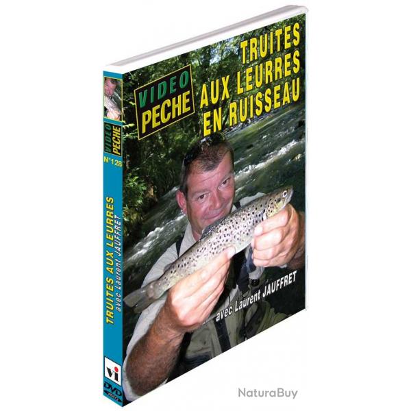 Truites aux leurres en ruisseau avec Laurent Jauffret - Pche de la truite - Vido Pche