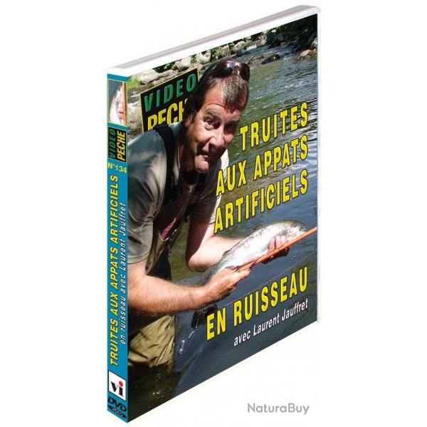 Truites aux appats artificiels en ruisseau avec Laurent Jauffret - Pche de la truite - Vido Pche