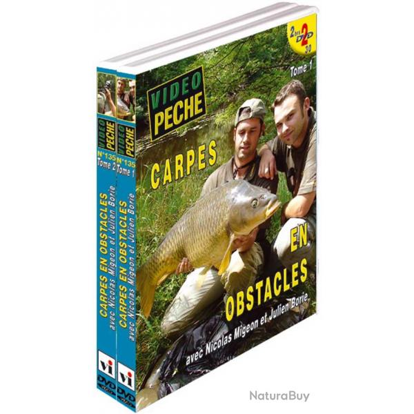 Carpes en obstacles avec Nicolas Migeon et Julien Borie - Pche de la carpe - Vido Pche
