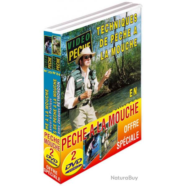Lot 2 DVD Vido Pche  la mouche