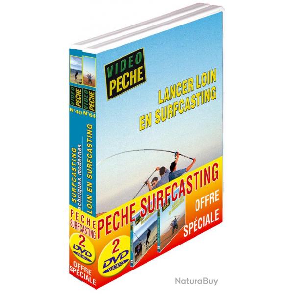 Lot 2 DVD Vido Pche en Surfcasting