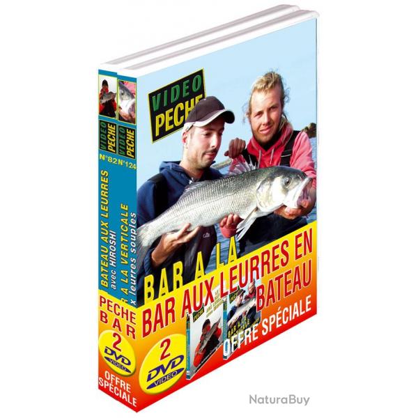 Lot 2 DVD Vido Pche Bar en Bateau