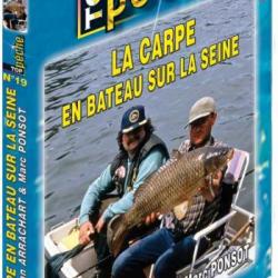 La carpe en bateau sur la Seine - Pêche de la carpe - Top Pêche