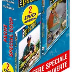 Lot 2 DVD Pêche au coup : Pêche au coup & Pêche à l'anglaise avec Jean Desqué - Pêche au coup - Top 