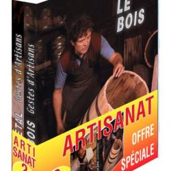 Lot 2 DVD Gestes d'artisant : Le Metal et Le Bois