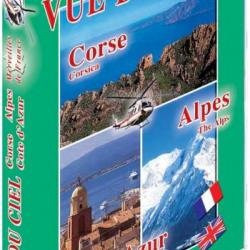 Vue du ciel n°2 : Alpes, Côte d'Azure, Corse - Tourisme Voyage Région - Merveilles de France