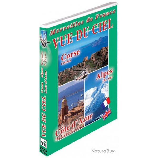 Vue du ciel n2 : Alpes, Cte d'Azure, Corse - Tourisme Voyage Rgion - Merveilles de France