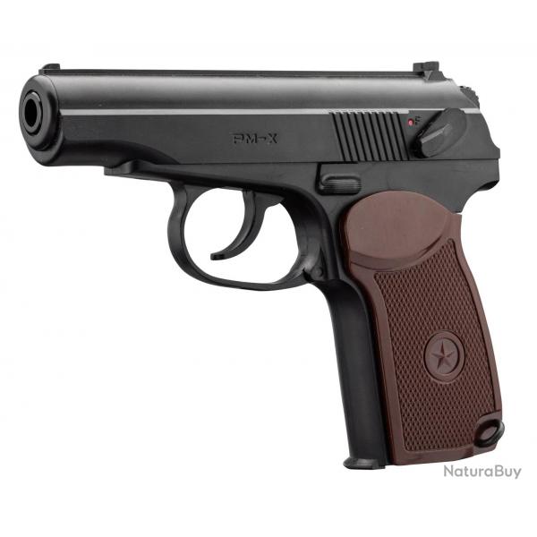Pistolet CO2 Borner CLT 125 Culasse Fixe Calibre 4.5BB'S