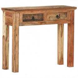 Table console 90,5x30x75 cm Bois d'acacia et de récupération 320381