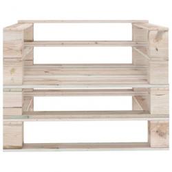 Canapé palette de jardin Bois de pin imprégné 315821