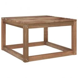 Tables palette de jardin 2pcs 60x60x36,5cm Bois de pin imprégné 316190