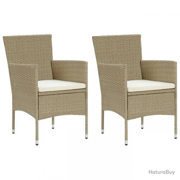 Meuble salle  manger de jardin 3 pcs Beige 3072459