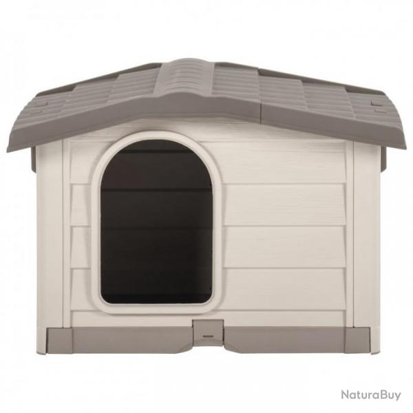 Niche pour chiens Beige et marron 89x75x62 cm 331331