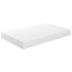 Étagère murale flottante Blanc brillant 40x23x3,8 cm MDF 323742