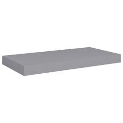 Étagère murale flottante Gris 50x23x3,8 cm MDF 323850