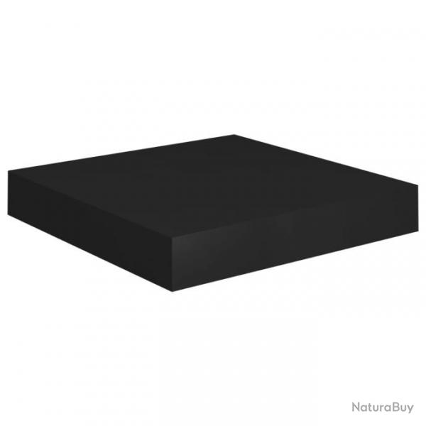 tagre murale flottante Noir 23x23,5x3,8 cm MDF 323823