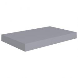 Étagère murale flottante Gris 40x23x3,8 cm MDF 323847