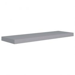 Étagère murale flottante Gris 80x23,5x3,8 cm MDF 323856