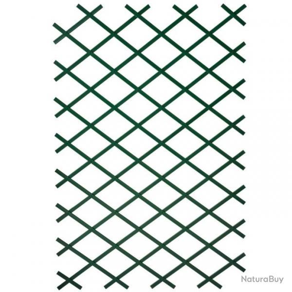 Palissade de jardin 50 x 150 cm PVC Vert 409349