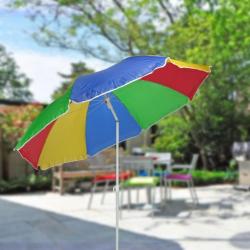 Parasol de plage 150 cm Multicolore 423955