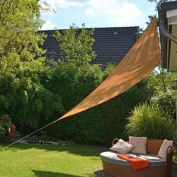 Voile de parasol triangulaire 3,6 x 3,6 x 3,6 m Beige 423917