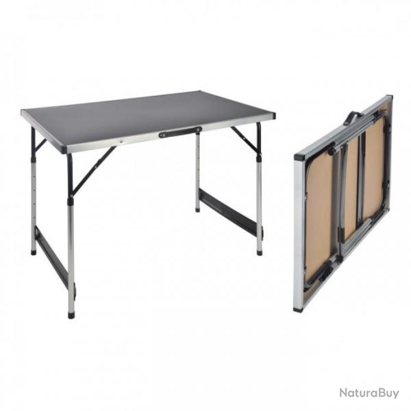 Table pliable 100 x 60 x 94 cm Aluminium 423913