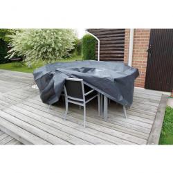 Housse de mobilier de jardin tables rectangulaires 325x205x90cm 403687