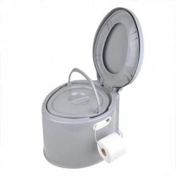 Toilette portable 7 L Gris 424748