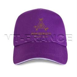 Casquette Cigares MONTECRISTO Habana CUBA, Couleur: Violet