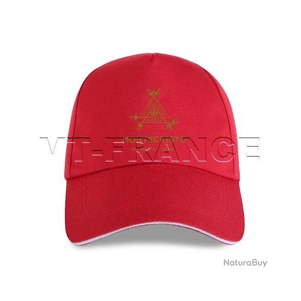 Casquette Cigares MONTECRISTO Habana CUBA, Couleur: Rouge